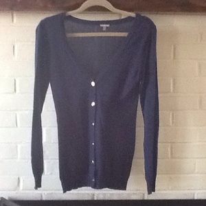 Charlotte Russe Navy cardigan